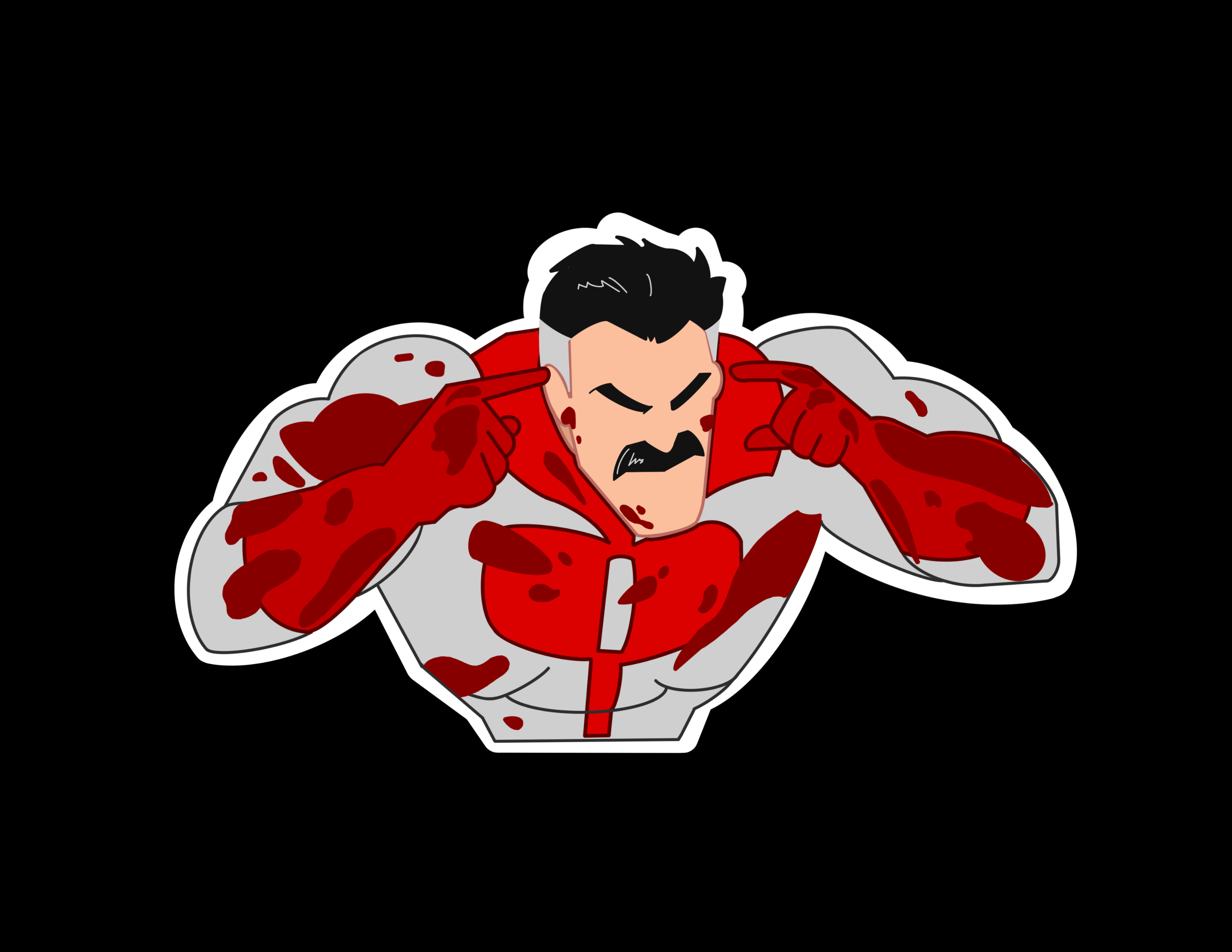 Think Skript Invincible Think Mark, Invincible – DrawnByPhilip